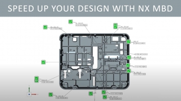 Speed up your design with NX MBD